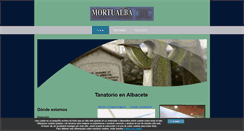 Desktop Screenshot of mortualba.com